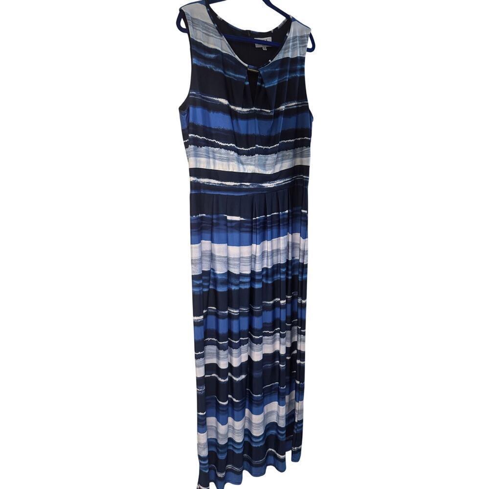 DR-Donna Ricco by Macy’s 14 women’s maxi dress w/top accent‎